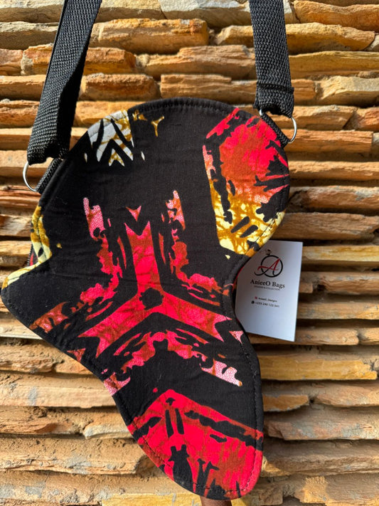 African Map - Small Crossbody