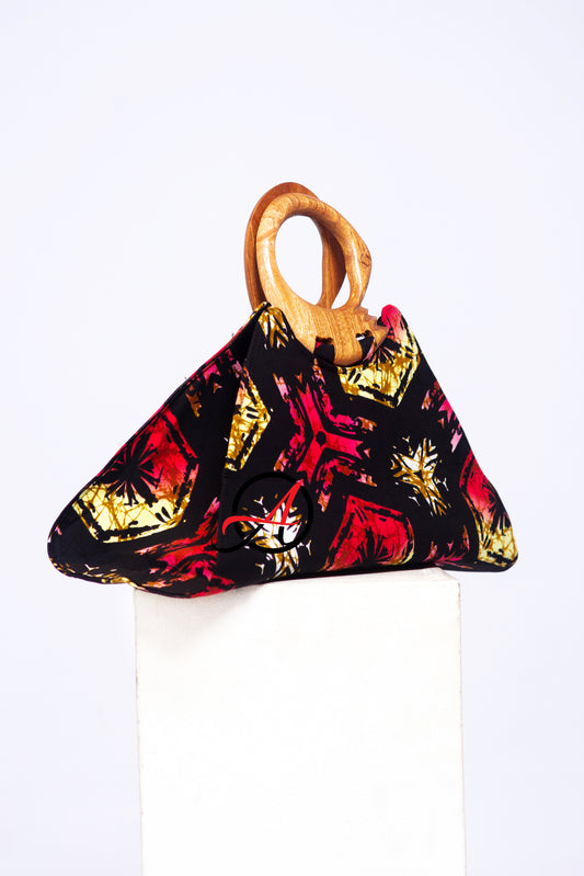 Sankofa Batik Black Tote Bag