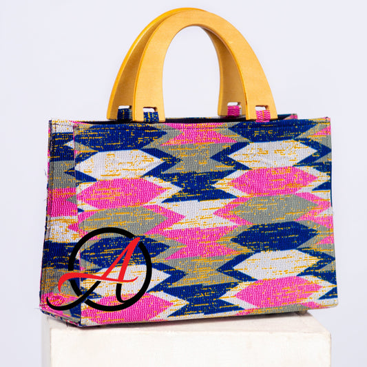 Kente Blush Handbag (Pink)