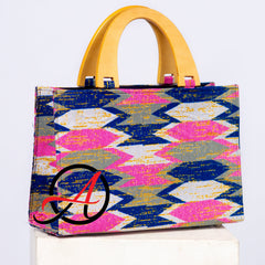 Kente Blush Handbag (Pink)