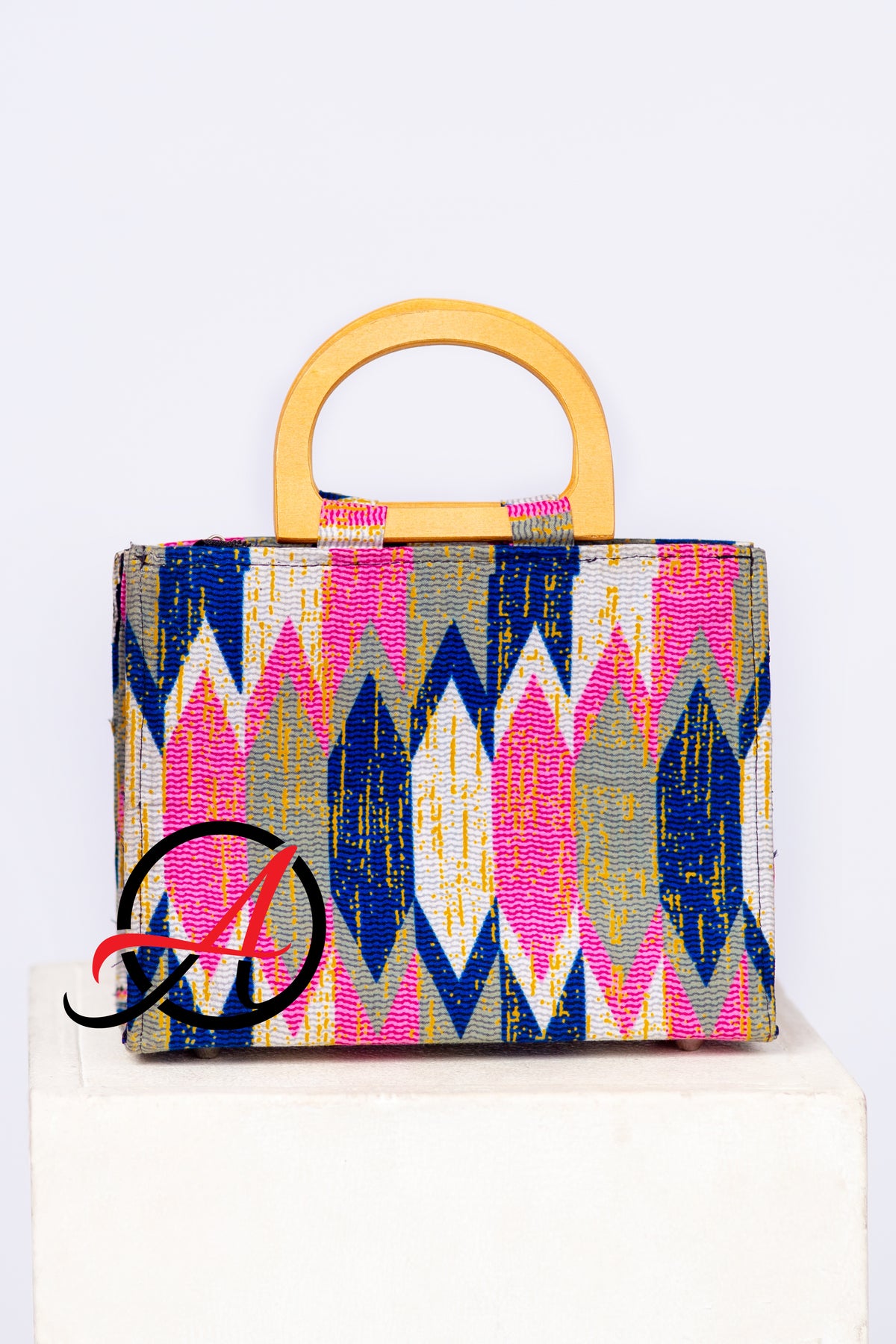 Kente Blush Handbag (Pink)