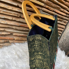Green Sika Kente Print