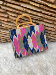 Kente Blush Handbag (Pink)