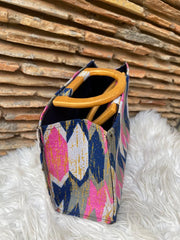 Kente Blush Handbag (Pink)