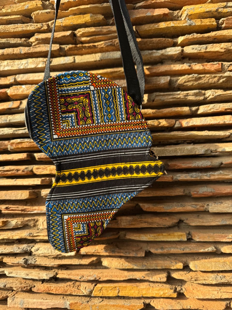 African Map - Small Crossbody