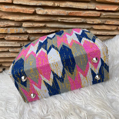 Kente Blush Handbag (Pink)